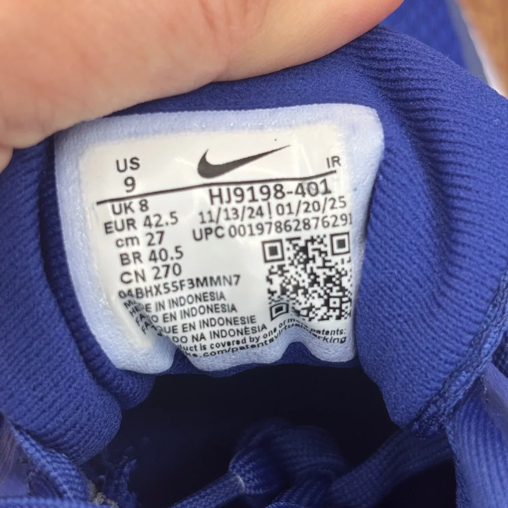 Nike Revolution 8 Running Shoes Mens 9 Blue White HJ9198-401 Sneakers NEW